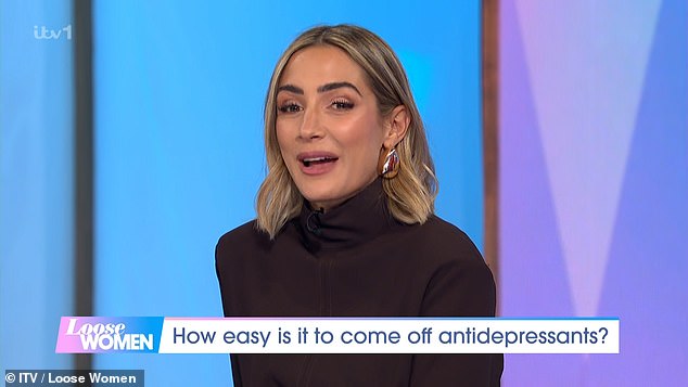 Frankie Bridge candidly opened up on her ongoing health battle during an episode of Loose Women on Friday