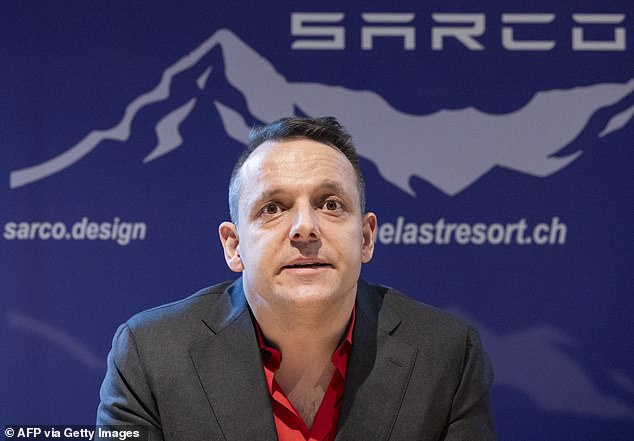 Dr Nitschke's colleague and head of The Last Resort, Florian Willet, was arrested after Sarco's debut two months ago