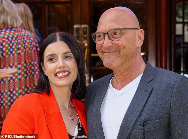 Gregg Wallace and his wife Anne-Marie pictured at the London Palladium in July