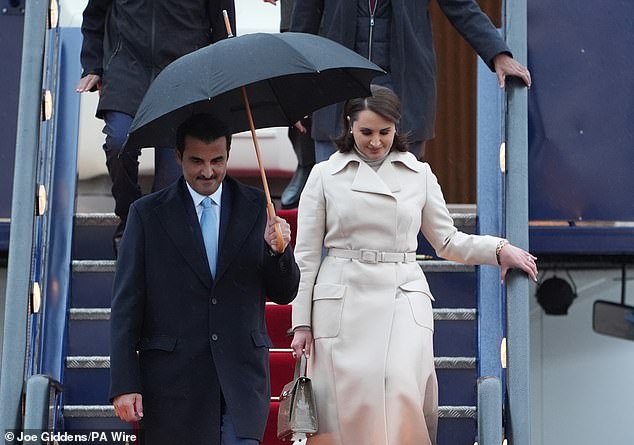 The Emir of Qatar Sheikh Tamim bin Hamad Al Thani arrives today for the state visit