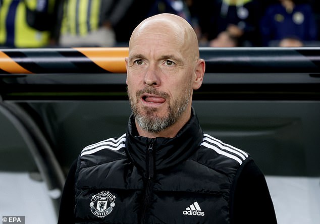 Amorim took over from the beleagured ten Hag as boss after the Dutchman lost to West Ham