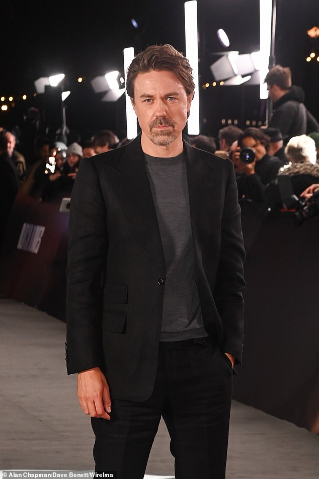 Also on the red carpet was Andrew Buchan, 45, who stars in the new series