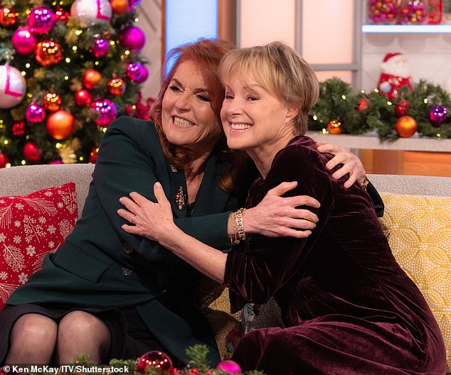 Sarah Ferguson and Sally Dynevor were also on the sofa when the new look was debuted