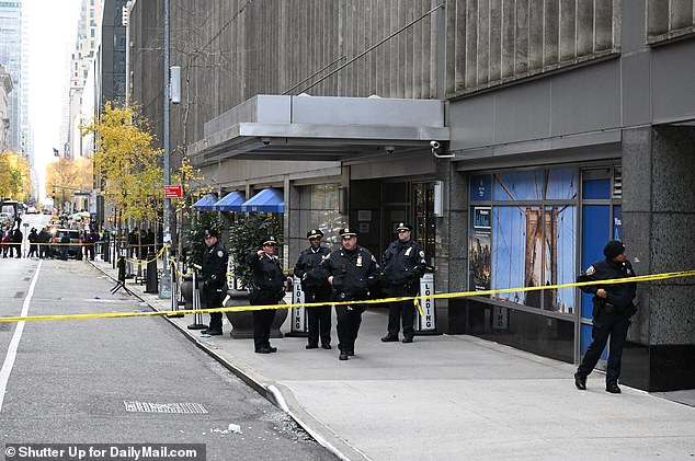 Thompson was fatally shot in the chest at 6:45am on the streets of Manhattan