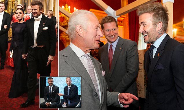 The truth about David Beckham and the knighthood he craves: He's struck up an unlikely