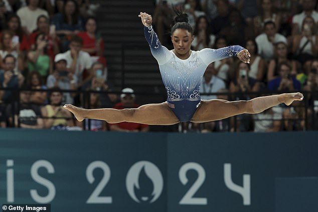 The gymnastic icon won three gold medals and a silver in the French capital this summer