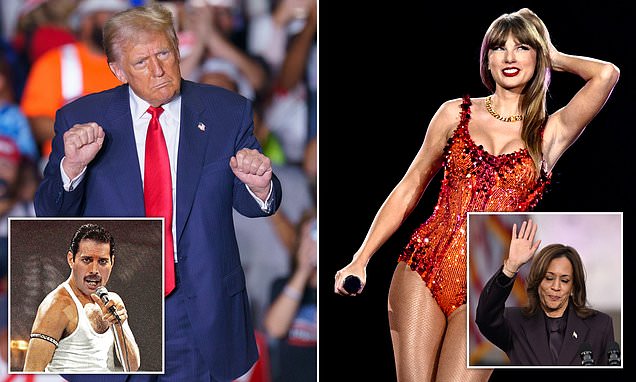 Poll reveals whether any Taylor Swift fans backed Trump and MAGA's favorite bands