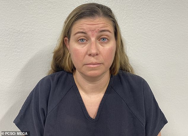 The mother-of-three was charged with threats to conduct a mass shooting or an act of terrorism. Her bond was set at $100,000 with a judge reportedly remarking that it was, 'appropriate considering the status of our country at this point'