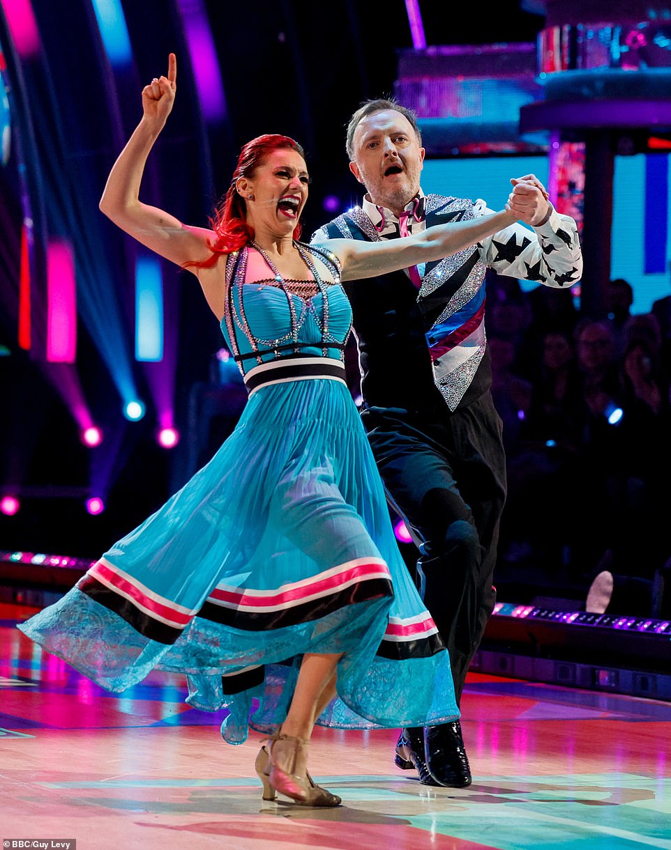 Chris and Dianne also danced to their own choice of tune – Instant Karma! (We All Shine On) by John Lennon