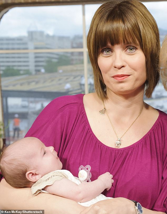 Jo Maidment, who also received an anonymous donation from George Michael, paid tribute to him - she is pictured on ITV's This Morning in July 2012 before his involvement was known