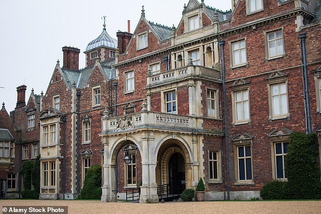 Sandringham House, where the King typically spends Christmas with other family members