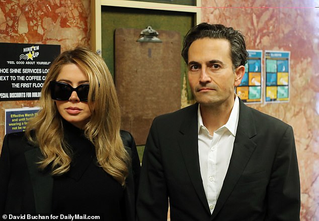 Khazar, the wife of a prominent California plastic surgeon (right), was long believed to be having an affair with Lee and attending 'sex-swinging' parties with him