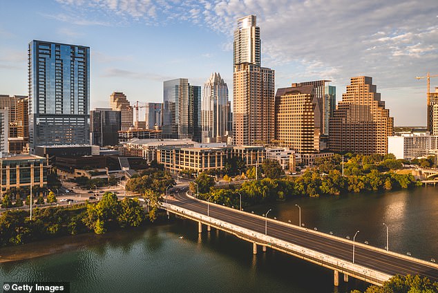 Austin, Texas - which came in second place according to the data - is another city that holds some of the world's leading tech firms, including Dell, IBM and Apple