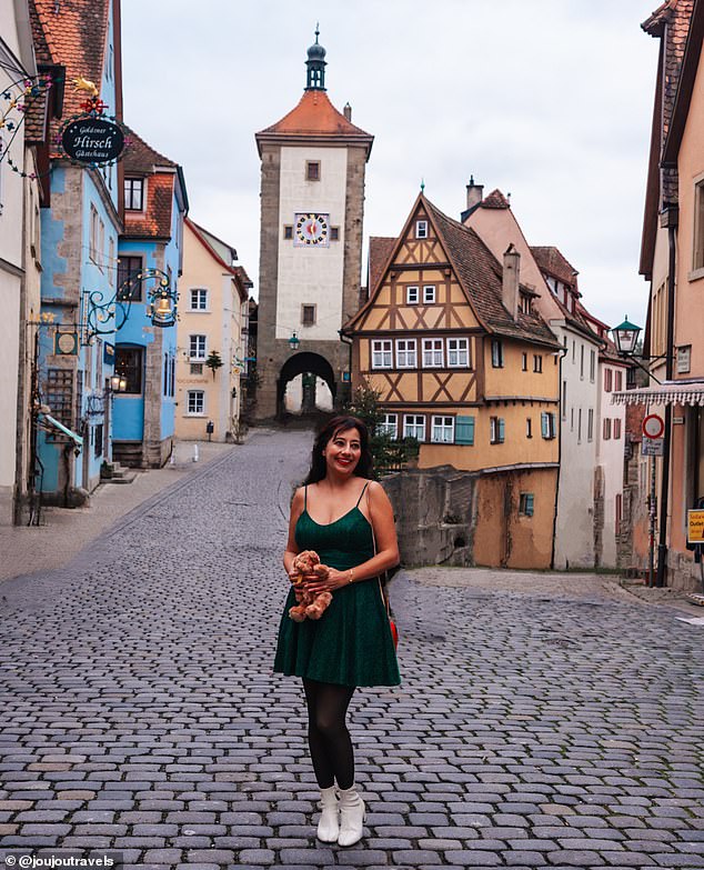 Rothenburg was Jackie's 'ultimate favourite Christmas stop'