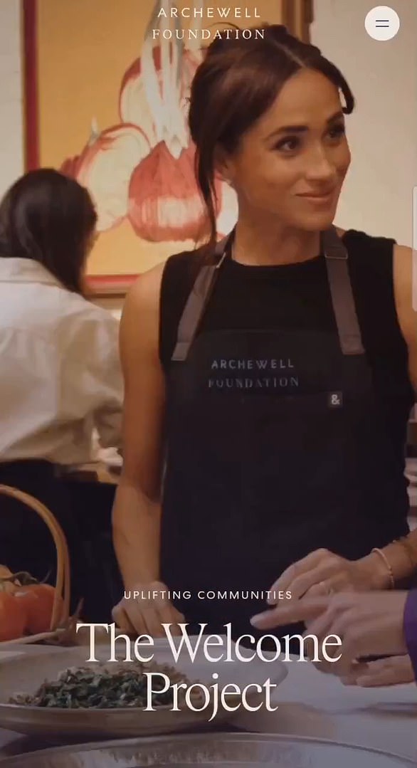 The Duchess of Sussex featured in a video about the Southern California Welcome Project