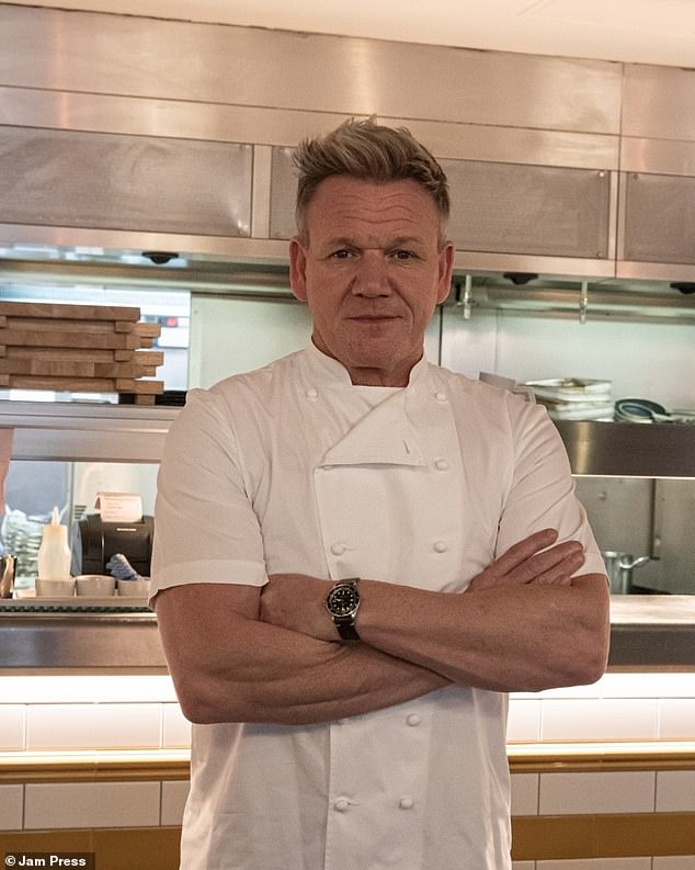 Gordan Ramsay (left) has revealed how he will be spending Christmas this year, sharing his itinerary as well as some quirky food swaps for the big meal