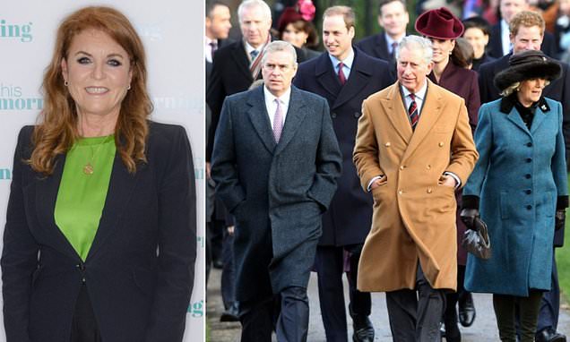 JAN MOIR: Fergie galloped to the royals' rescue... like a three-legged horse wearing a