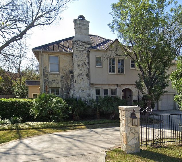 On the day Suzanne vanished, the couple were walking toward nearby bushland when a neighbor heard screams. (Pictured: The couple's four-bedroom, five-bathroom Olmos Park home)