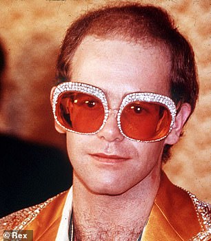 Elton pictured 1976