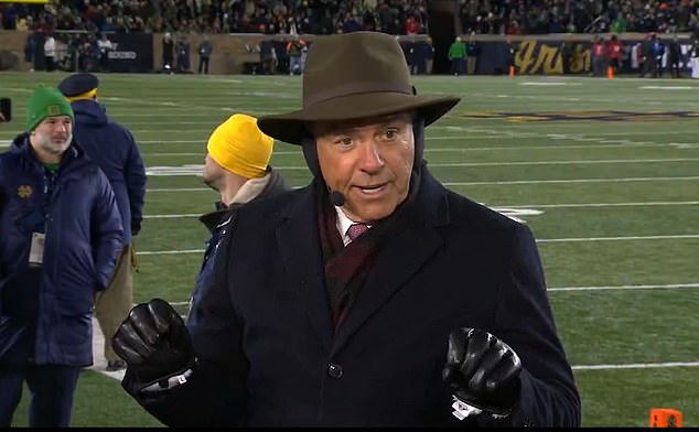 Gillis called the 72-year-old Saban 'Alabama Jones' for wearing his hat at Friday's game