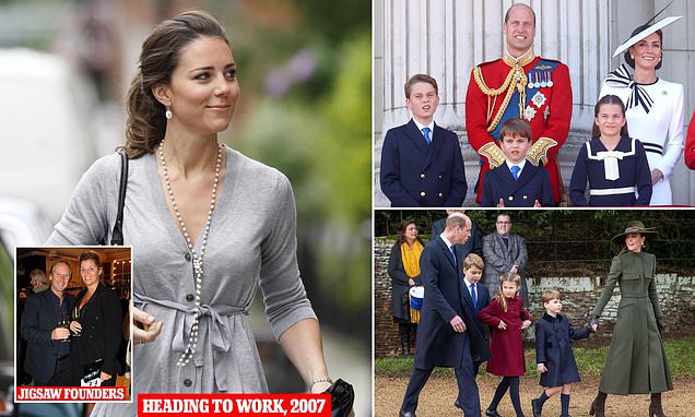 Did Kate's job at Jigsaw shape her skill for dressing her children so well? The princess