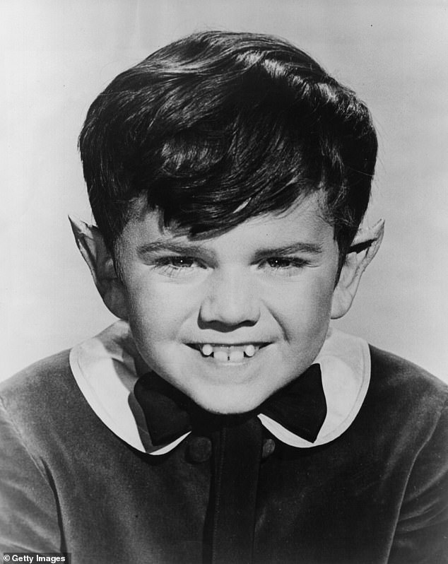 Patrick was 11 years old when he was fitted with pointy ears and a toothy smile to play Eddie, the youngest member of The Munsters