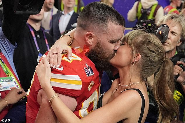 Kelce and Swift have been dating since last September when she attended a Chiefs game