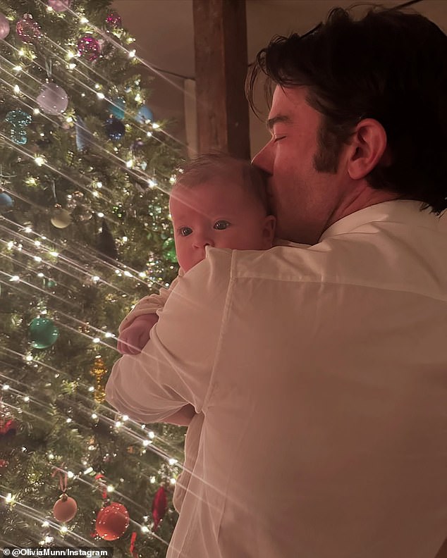 She shared a carousel of snaps showing off sweet, intimate family moments during the festive season and the work she put in to adorn their home