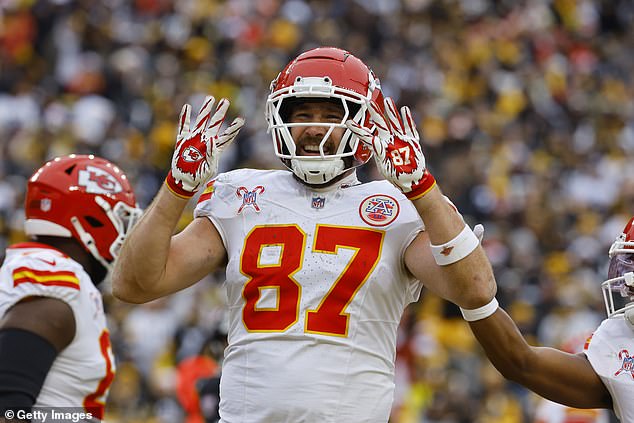 Kelce had one of his better games in a season where he has struggled for top form