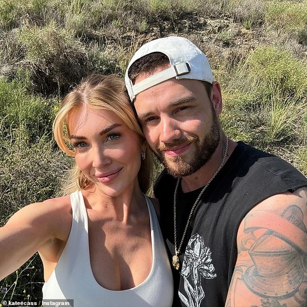 Kate Cassidy with Liam Payne. The 25-year-old is not under investigation for any wrongdoing, instead she will provide a witness statement to provide police with an insight into Payne's final day