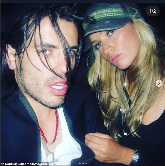 Teddi Mellencamp might have filed divorce from her husband Edwin Arroyave in November but, on Thursday, she decided to commemorate the 16th anniversary of the day they met at former LA bar, Coco Deville, by posting throwback snaps