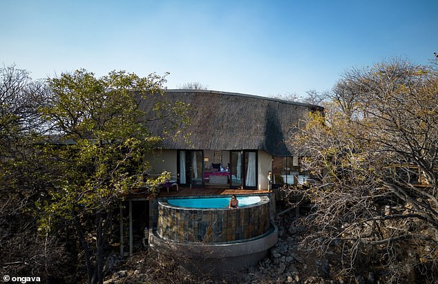 The Ongava Game Reserve is home to several luxury villas that have private infinity pools as well as viewing decks