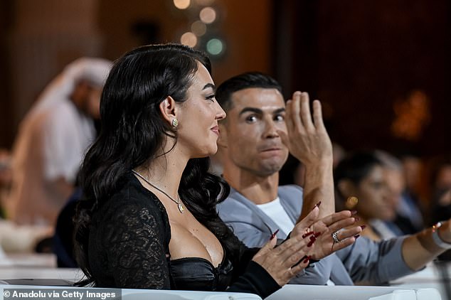 The stunning couple attended the 2024 Globe Soccer Awards in Dubai together as they celebrated a big night for the Al-Nassr forward who walked away as a two-time winner