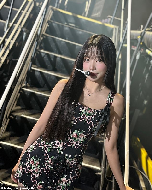 The 23-year-old launched a solo music career after her time in IZ*ONE came to an end