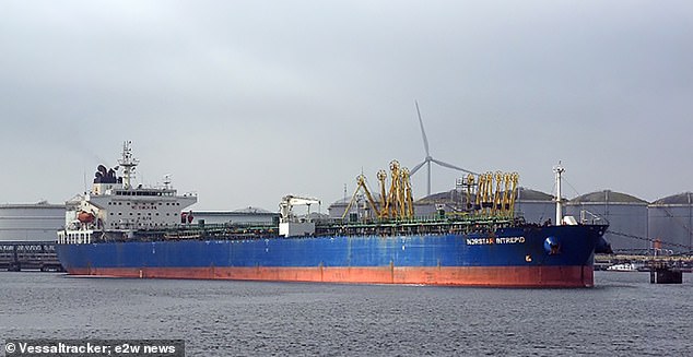 Eagle S crude oil tanker sailing under the flag of the Cook Islands