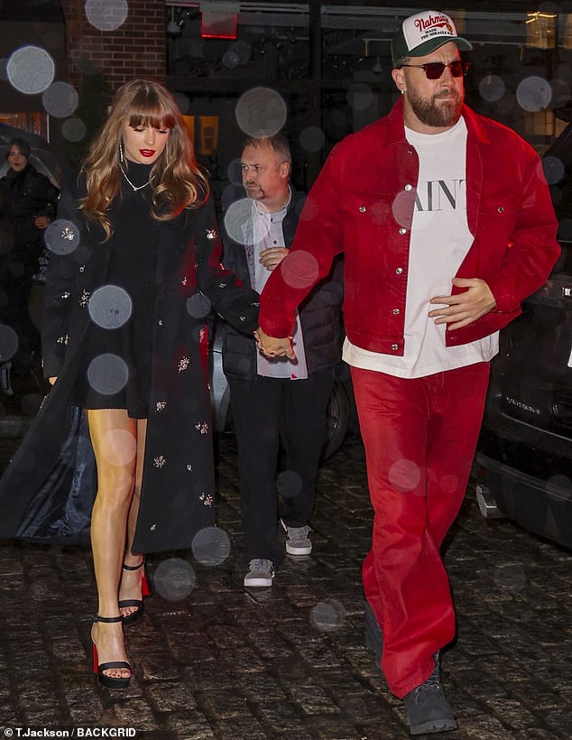 And while the couple did not spend Christmas Day together, they had the chance to celebrate her 35th birthday during an Eras Tour themed bash shortly before