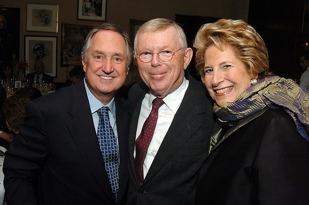 Neil Sedaka, Charles Dolan and Diana Feldman