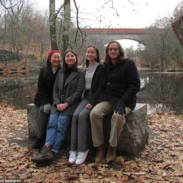 A Massachusetts family has been found dead in their holiday home on Christmas Day after being struck by a silent killer overnight - carbon monoxide. (Pictured: the Goldstein family)