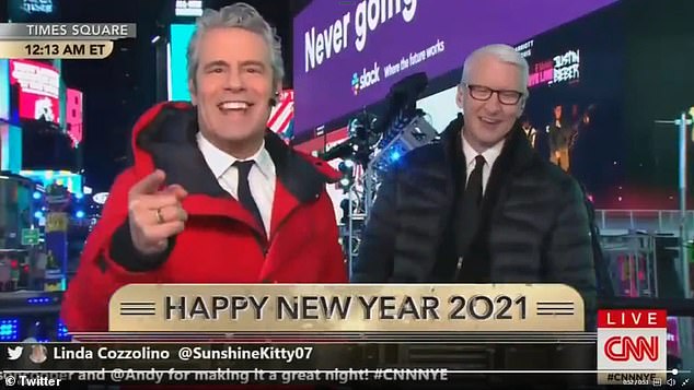 Cohen, 56, and Anderson, 57, have been close friends for years and he wasn't afraid to talk about his pet peeve when it comes to the year end broadcast