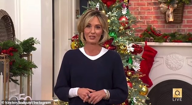 QVC host Kristen Lindquist signed off her Saturday Morning Q for the last time on December 28 after hosting the shopping show for 11 years