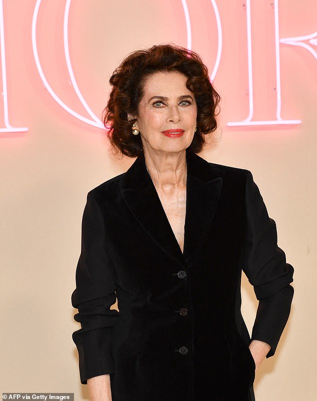 Dayle Haddon's daughter has paid tribute to her mother, who died on Friday at the age of 76 (Dayle pictured in New York City in April)