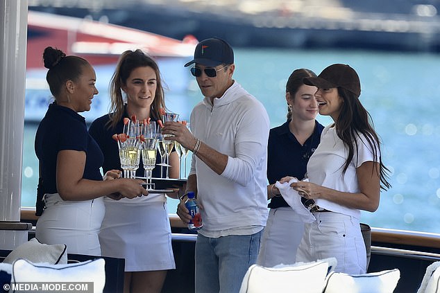 And it's no small irony that while Jeff and Lauren spent their weekend hosing down rumours about their impending wedding, Patrick and Pia kicked back on a yacht in Sydney's spellbindingly beautiful harbour, seemingly without a care in the world