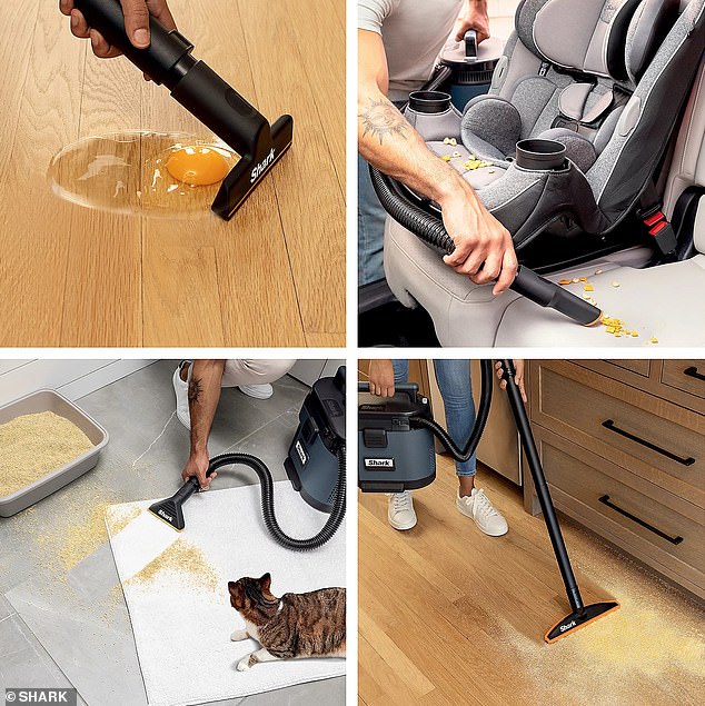 Whether you're tidying up under the kitchen table, around the litter box, or in the car, you can expect flawless results every time thanks to the Shark MessMaster