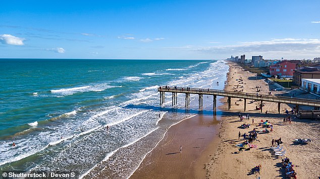 Rilee had been last seen in South Padre Island - a resort town off the southern tip of Texas