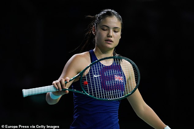 It is a blow for the 22-year-old with the Australian Open just around the corner