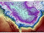 Polar vortex heading for US sending temperatures plunging and making January the coldest for a decade