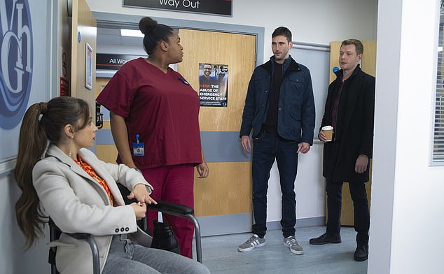 A surprise hospital trip for Daisy sees her baby secret exposed in front of both Daniel and Kit but how will the two men react