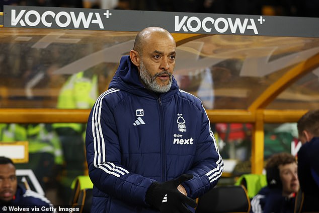 Nuno Espirito Santo's side remain third in the table and are level on points with Arsenal