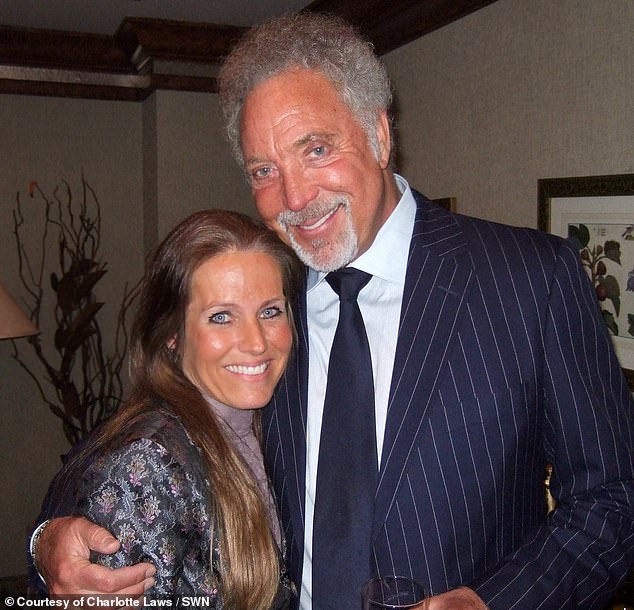 Charlotte Laws with Tom Jones in 2010. The talk show host described herself as a 'very picky person', but said she was interested in Jones since she was nine years old