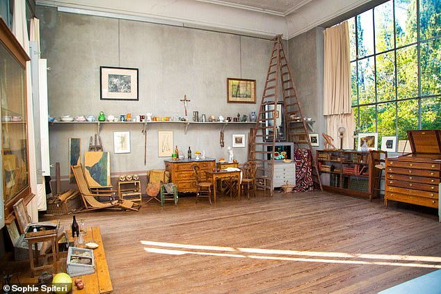 Aix-en-Provence is celebrating former resident Paul Cezanne with a huge programme of events, with visitors able to tour his former studio (above) and browse almost 100 of his works